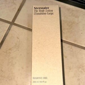 ✅ Nécessaire The Body Lotion Fragrance Free L’Emulsion Corps 200ml. NIB.